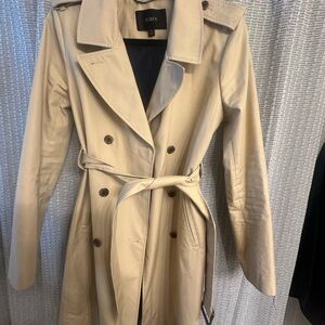 J. Crew Women's Tan Trench Coat- Sz 10